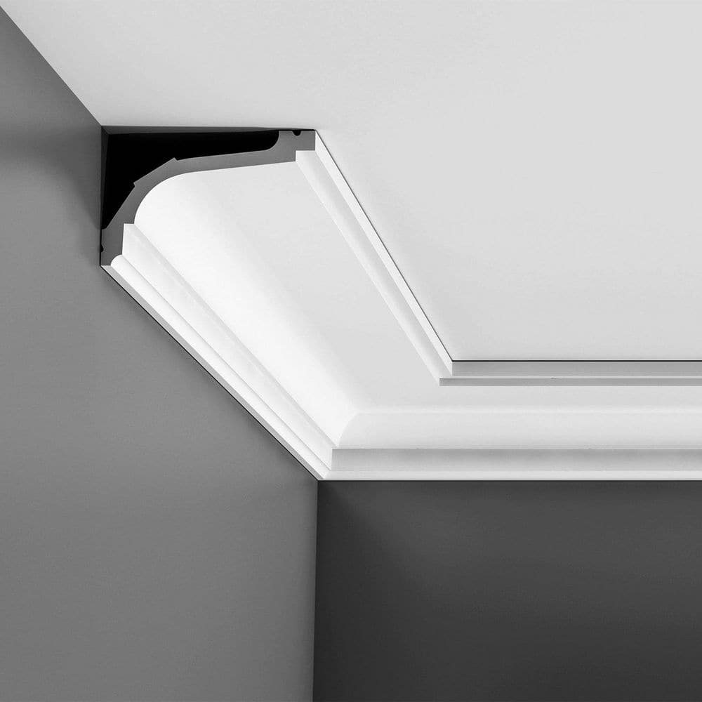 Primed White Polyurethane Crown Moulding Set of 15