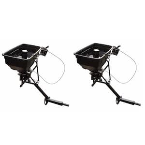 125 lbs. ATV Hitch Mount Seed and Fertilizer Spreader, Drop Spreader Type