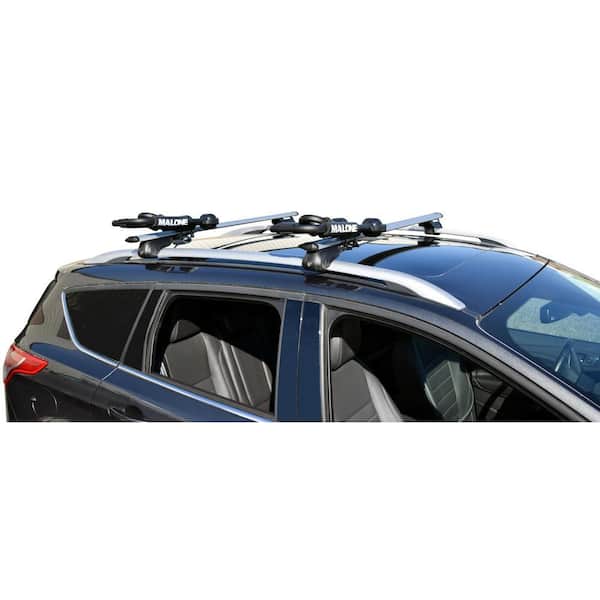MALONE FoldAway-J 75 lbs. Capacity Folding Kayak Carrier for Roof