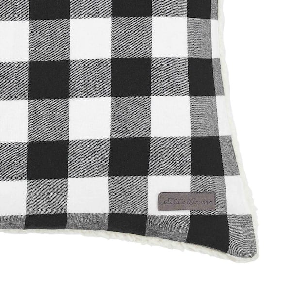 Cabin Plaid 20 in. x 20 in. Throw Pillow