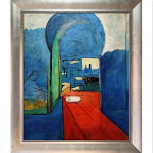 Entrance to the Kasbah by Henri Matisse Champagne Scoop Swirl Lip Framed Travel Oil Painting Art Print 25 in. x 29 in.