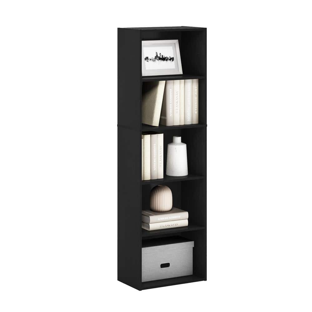 Blackwood Tall 5-Tier Vertical Storage Bookcase