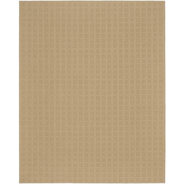 Natural Harmony Desert Springs Straw Custom Rug with Pad