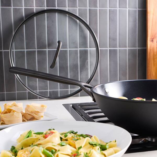 ZWILLING Milano 12 in. Aluminum Ceramic Nonstick Wok with Lid