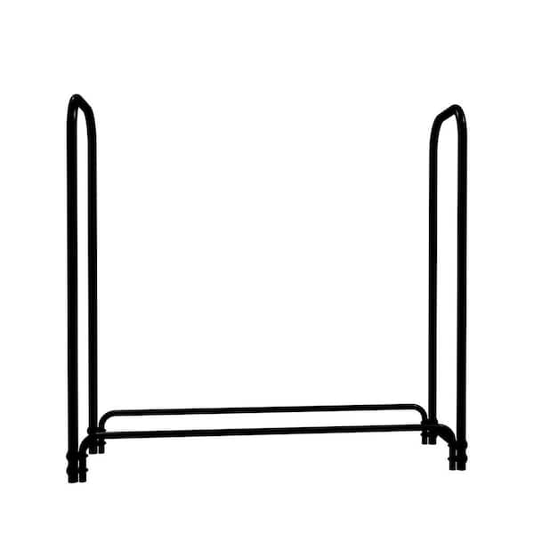 Unbranded 4 ft. Outdoor Metal Wood Rack Heavy-Duty Wood Stacker