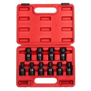 3/8 in. Drive Universal Impact Socket Set (10-Piece)