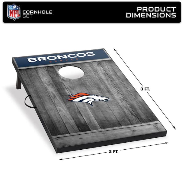 Wild Sports NFL Tailgate Toss Cornhole Set - Denver Broncos