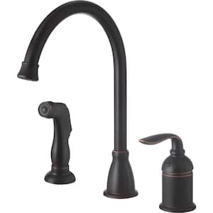 Majestic Single Handle Standard Kitchen Faucet in Oil Rubbed Bronze