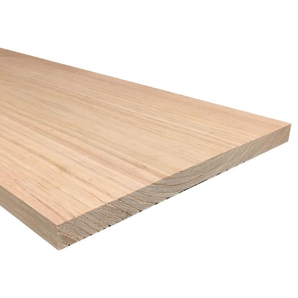 Weaber 1 in. x 12 in. x 8 ft. S4S Oak Board