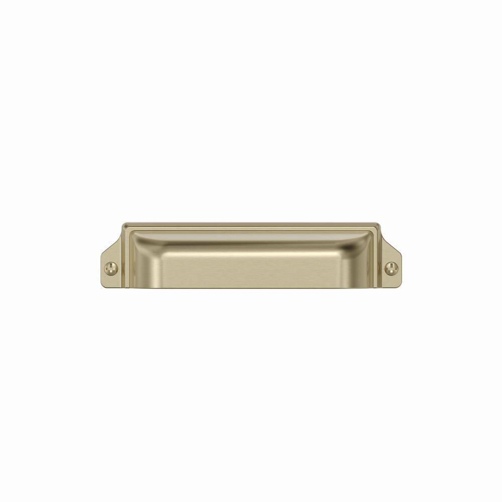 30-Pack Bellport 3 in. or 3-3/4 in. (76mm or 96mm) Center-to-Center Classic Brushed Gold Cabinet Drawer Cup Pulls price history on PriceWatchPro