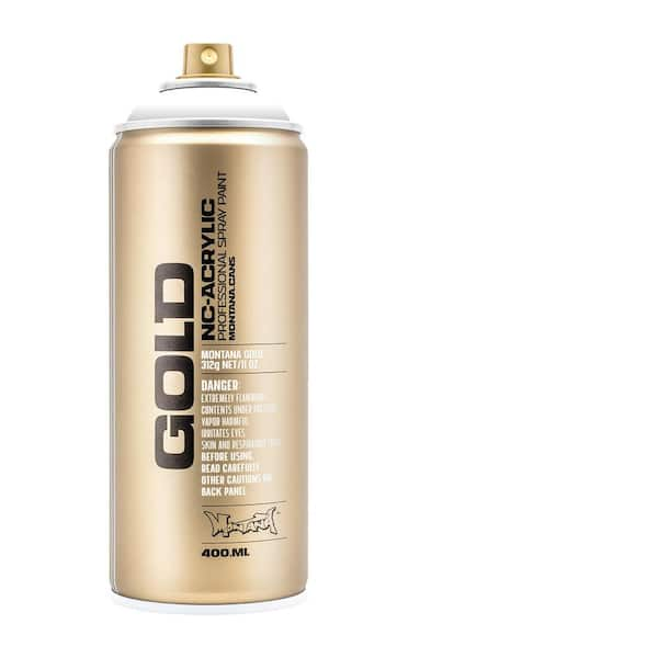 MONTANA 11 oz. GOLD Spray Paint, Shock White