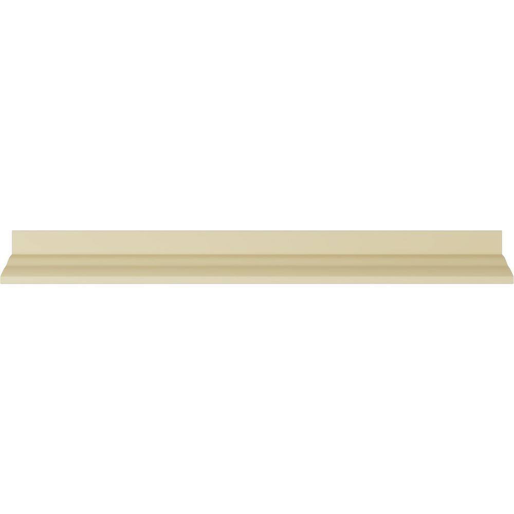 Primed Geometric Urethane Crown Moulding Sample, 12" Length