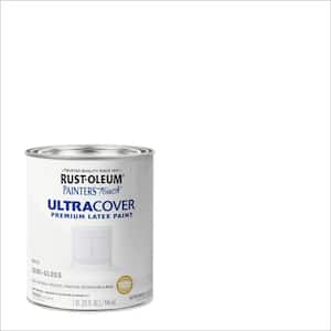 32 oz. Ultra Cover Semi-Gloss White General Purpose Paint