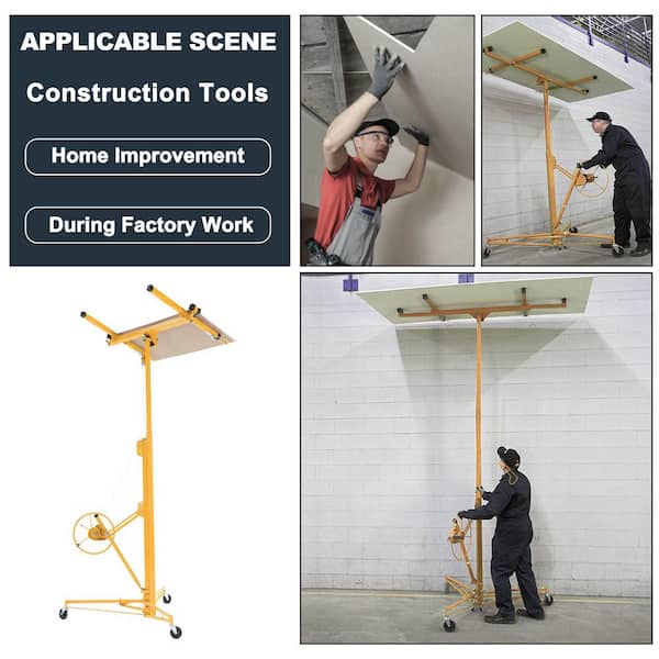 maocao hoom 11 ft. Drywall Lift Panel, Drywall Panel Hoist Jack