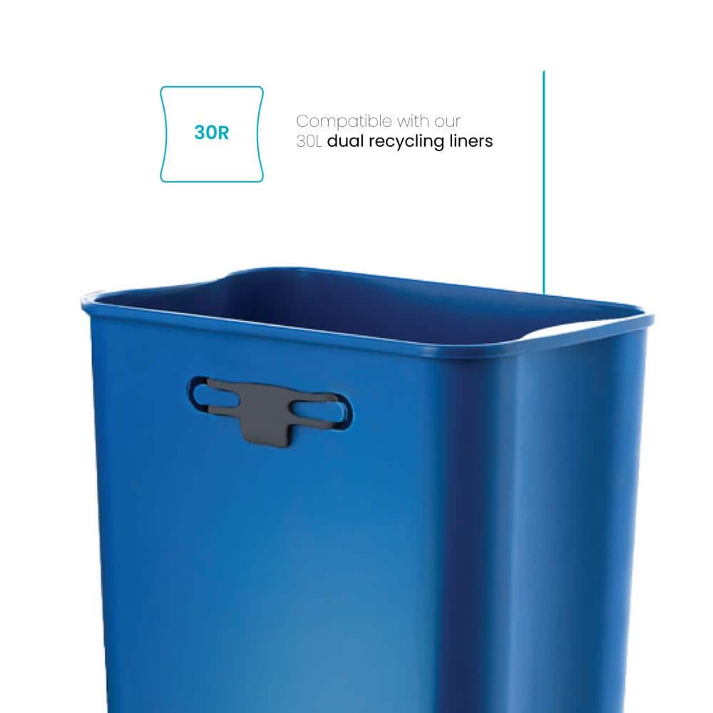 Fresh Scented 8 Gallon Drawstring Trash Bags, 60 Pack