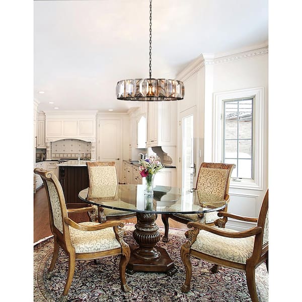 Jacquet 18 Light Chandelier With Black Finish