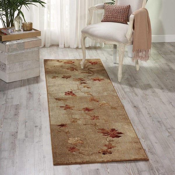 Somerset Multicolor 2 ft. x 8 ft. Oriental Modern Kitchen Runner Area Rug