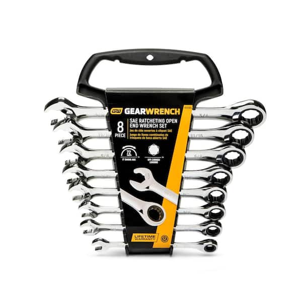 na☺︎ GEARWRENCH 72-Tooth 12 Point SAE Open End Combination Ratcheting