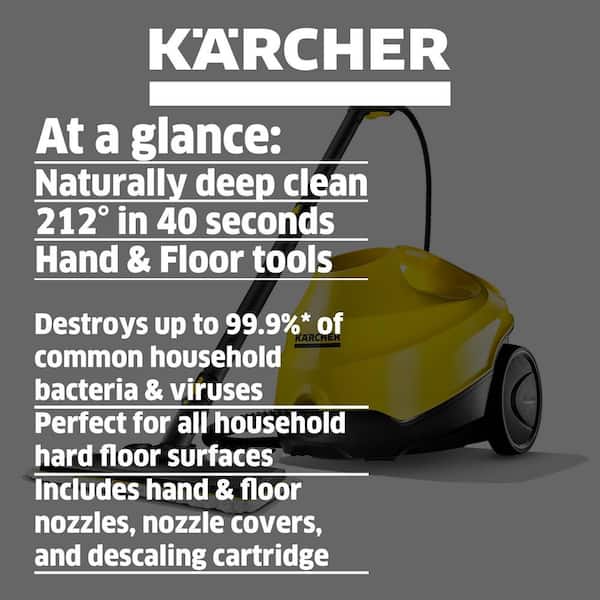 Karcher SC 3 Portable Multi-Purpose Steam Cleaner with Hand