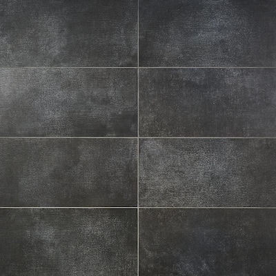 Ivy Hill Tile Thunderstruck Dark Gray, Dark Grey Tile Floor