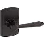 DELANEY HARDWARE Italian Collection Florini Black Dummy Door Lever 365004