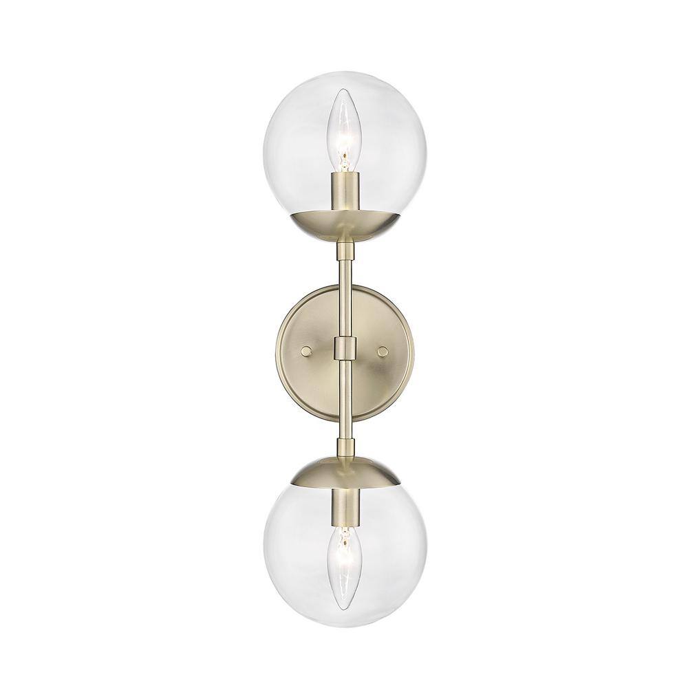 Modern Gold Direct Wired Electric Wall Sconce