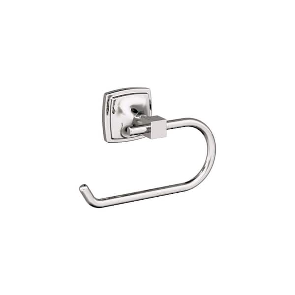 Stature Single Post Wall Mounted Toilet Paper Holder in Polished Nickel