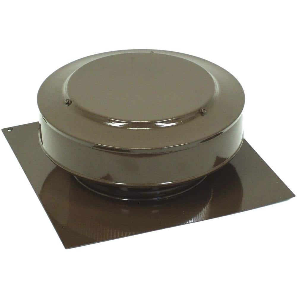 UPC 843951008721 product image for 50 sq. in. NFA Aluminum Round Back Static Roof Vent in Brown | upcitemdb.com