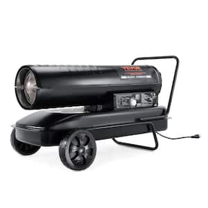 215000 BTU Kerosene Forced Air Heater Portable Torpedo Diesel Space Heater with Thermostat Heavy-Duty Heater