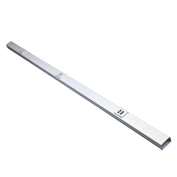 Legrand Wiremold Plugmold White 3 ft. 6-USB Type A Hardwire Power Strip
