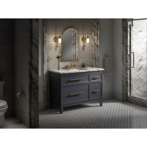 KOHLER Artifacts 48 in. x 21.89 in. D x 34.49 in. H Bath Vanity Cabinet without Top in Slate Grey