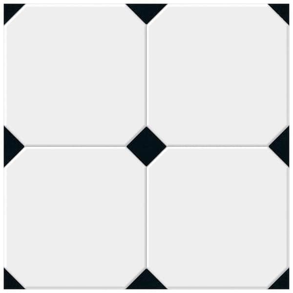 Betera Classique Blanco 11 in. x 11 in. Porcelain Floor and Wall Take Home Tile Sample