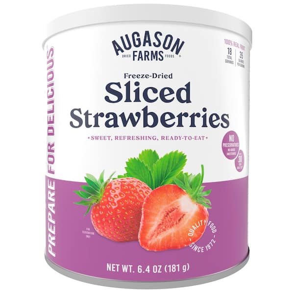 AF Fruit FD Strawberry Slices 6.4 oz. #10