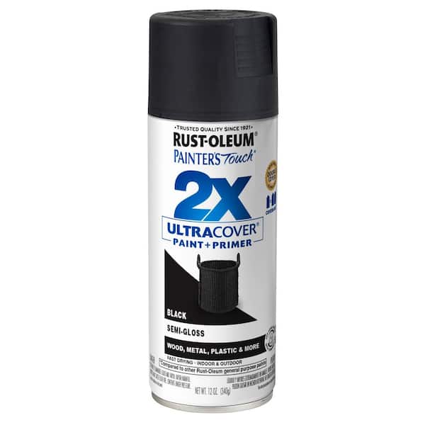 Rust-Oleum 6pk 12oz Universal Gloss Spray Paint Black