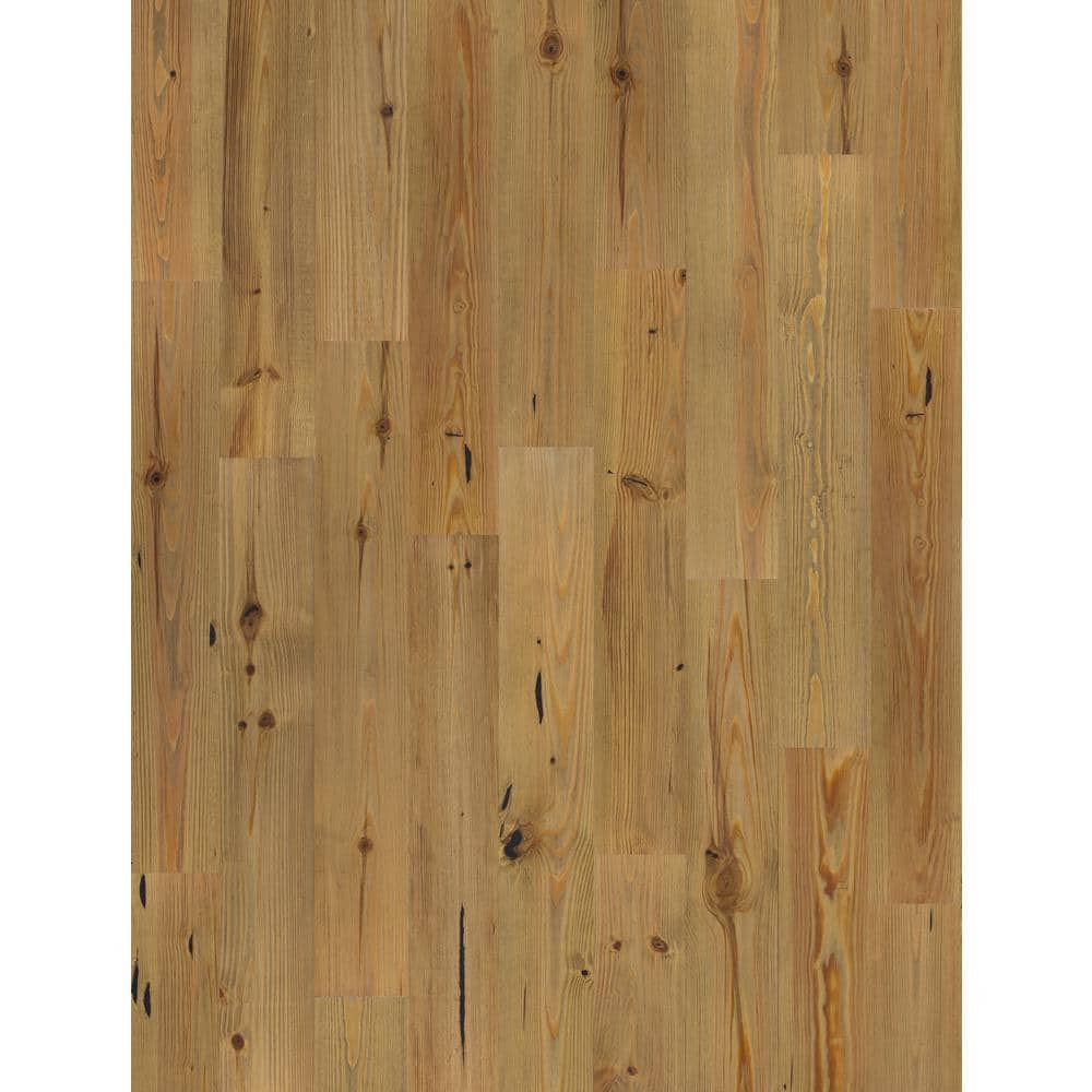 Beasley Wire Brushed New Heart Pine 1 2, Heart Pine Engineered Hardwood Flooring