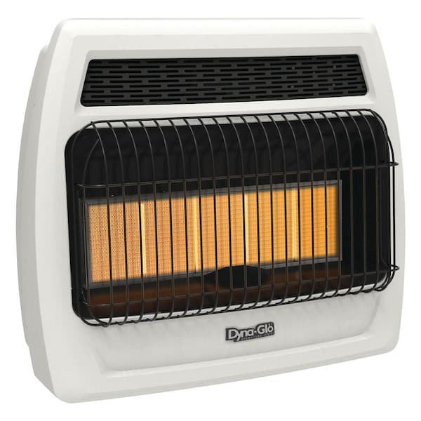 30,000 BTU Vent Free Infrared Natural Gas Thermostatic Wall Heater