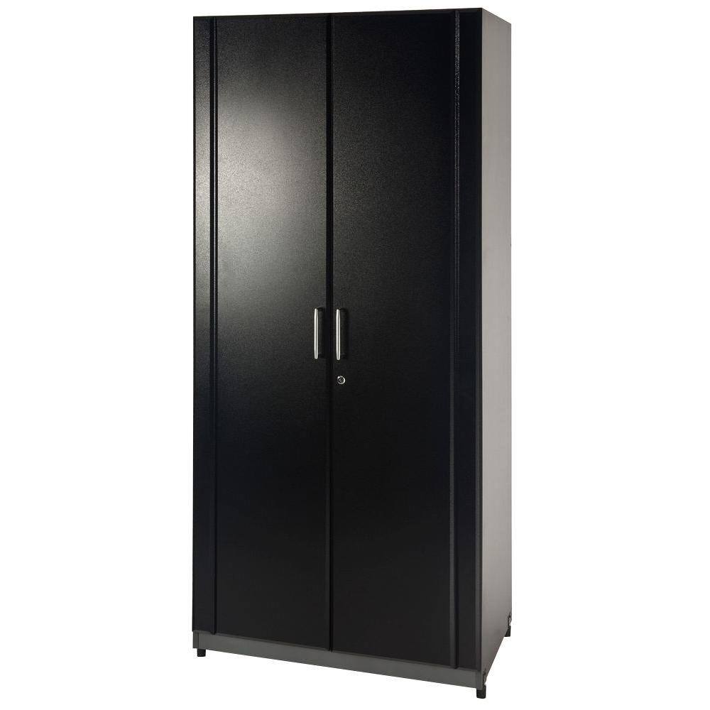 UPC 075381127400 product image for ClosetMaid 73-1/4 in. H x 32 in. W x 18-3/4 in. D 2-Door Cabinet in Black | upcitemdb.com