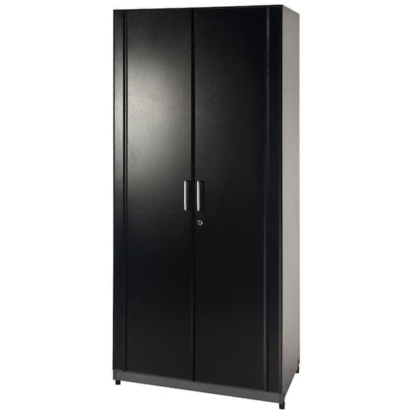 ClosetMaid 73-1/4 in. H x 32 in. W x 18-3/4 in. D 2-Door Cabinet in Black