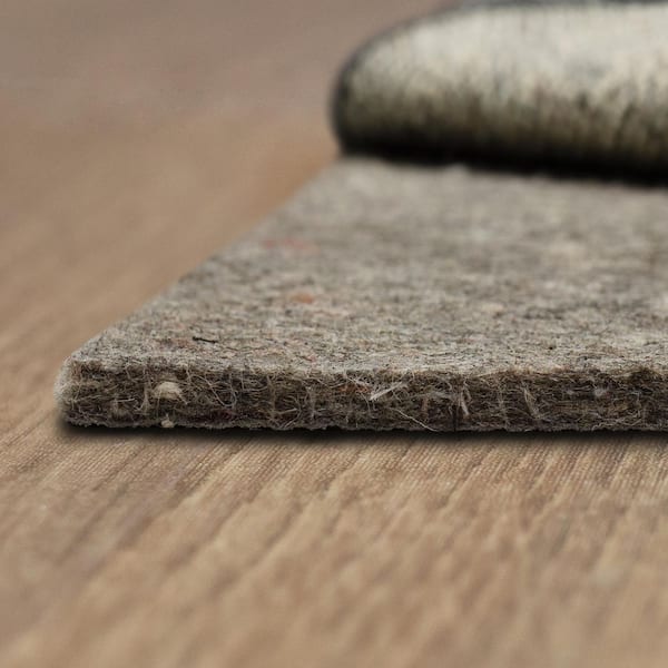 Dual Surface 8 ft. x 10 ft. Rectangle Interior 3/8 in. Thickness Rug Pad