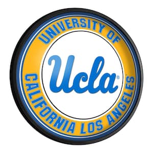 UCLA Bruins: Round Slimline Lighted Wall Sign 18 in. L x 18 in. W x 2.5 in. D