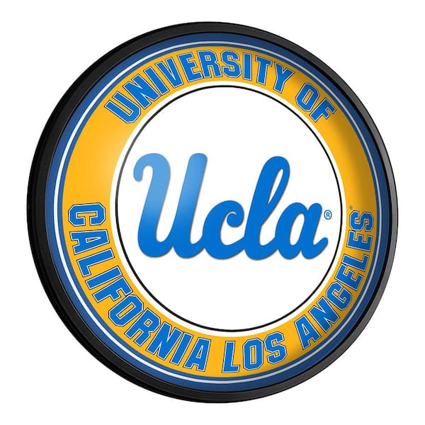 The Fan-Brand UCLA Bruins: Round Slimline Lighted Wall Sign 18 in