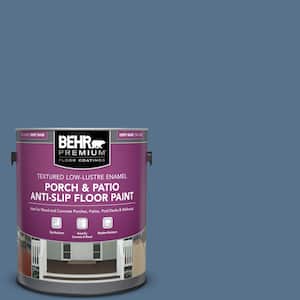 1 gal. #PPU14-01 Arrowhead Lake Textured Low-Lustre Enamel Interior/Exterior Porch and Patio Anti-Slip Floor Paint