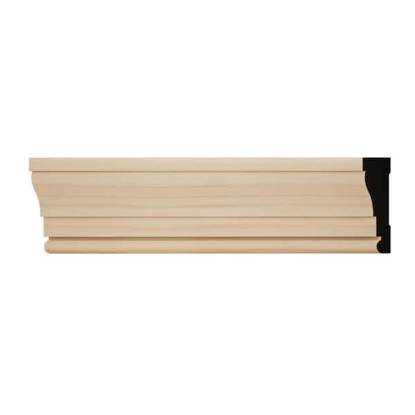 Ekena Millwork WM376 0.69 in. D x 2.25 in. W x 6 in. L Wood (Alder) Casing Sample