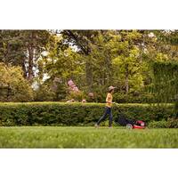 Troy-Bilt 21in. 140cc Briggs & Stratton Gas Push Lawn Mower with Rear bag and Mulching Kit Included TB110