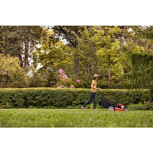 21in. 140cc Briggs & Stratton Gas Push Lawn Mower with Rear bag and Mulching Kit Included