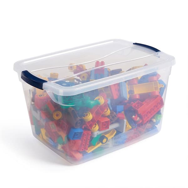 Rubbermaid Home RMCC410001 Clever Store Storage Container, Plastic