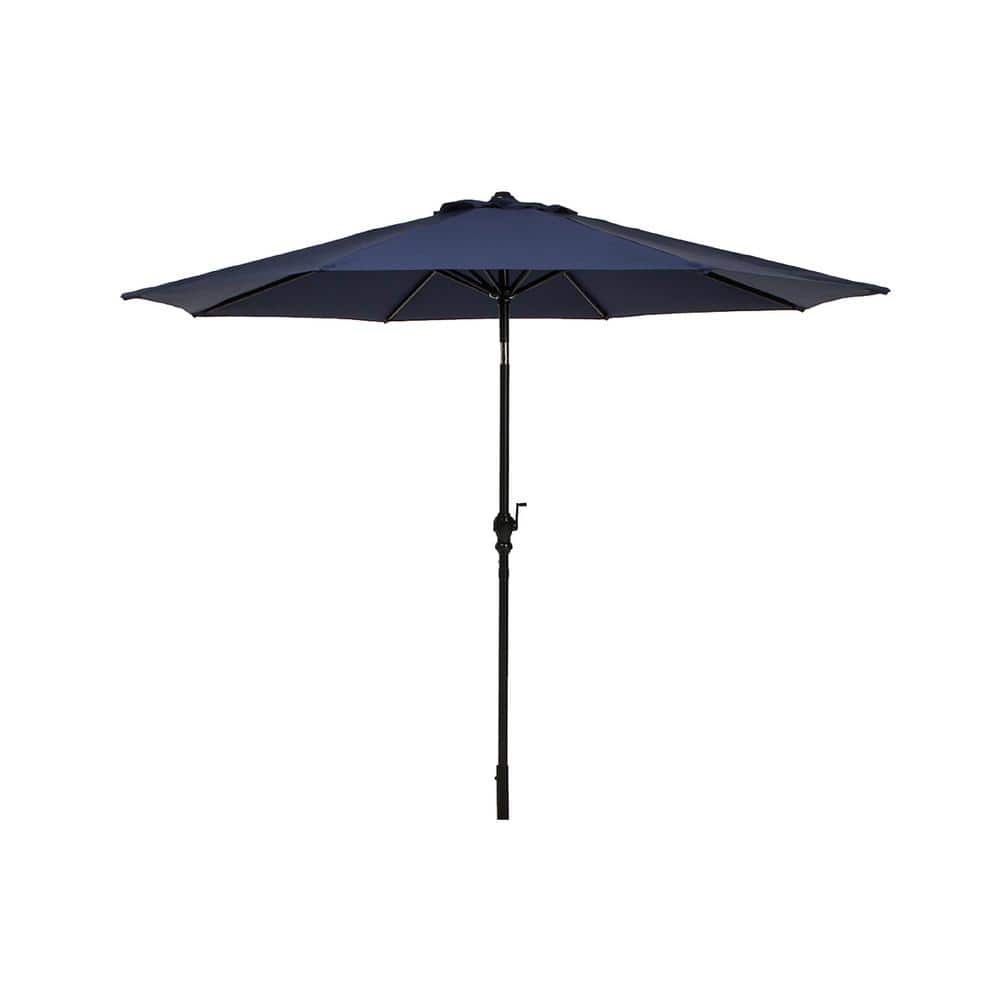 7.5 ft. Patio Market Umbrella, Crank Open/Close Function, Tilt Canopy in Na