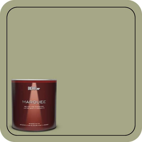BEHR MARQUEE 1 qt. #S370-4 Rejuvenation One-Coat Hide Matte Interior Paint & Primer