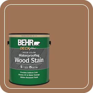 BEHR DECKplus 1 gal. #N230-7 Rustic Tobacco Solid Color