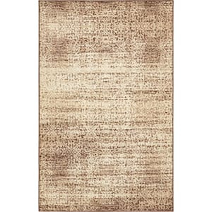 Autumn Traditions Beige 5' 0 x 8' 0 Area Rug